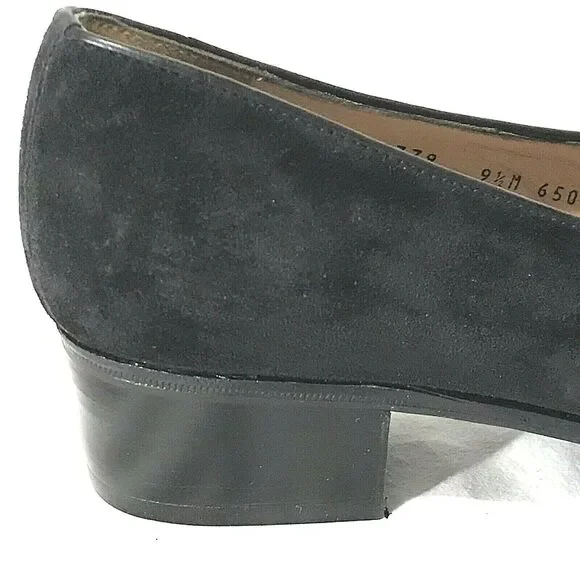 Gravati Shoes Suede Venetian Loafers Men 8 Women 9.5 Wilson Dean Wilkes Bashford - Picture 10 of 12